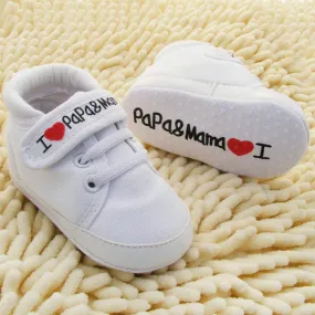 0-18M Boy Girl Soft  Canvas Sneakers
