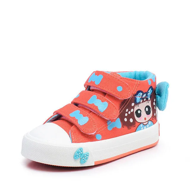 25-37M | Boys & Girls | Zipper Canvas Sneakers