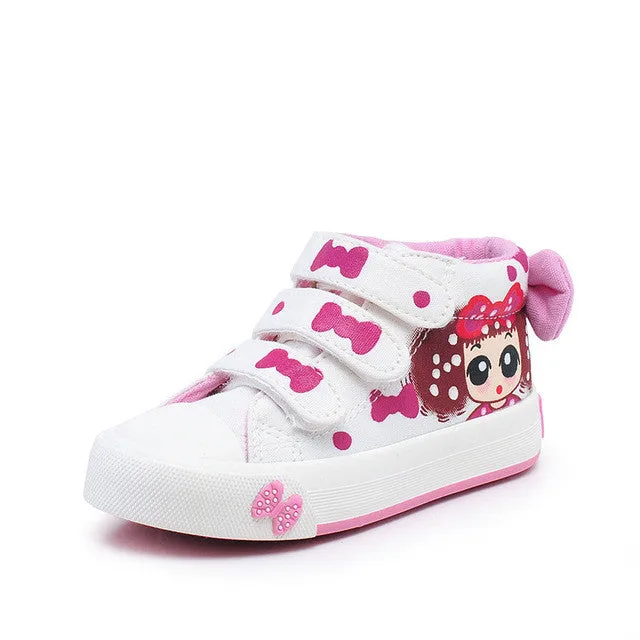 25-37M | Boys & Girls | Zipper Canvas Sneakers