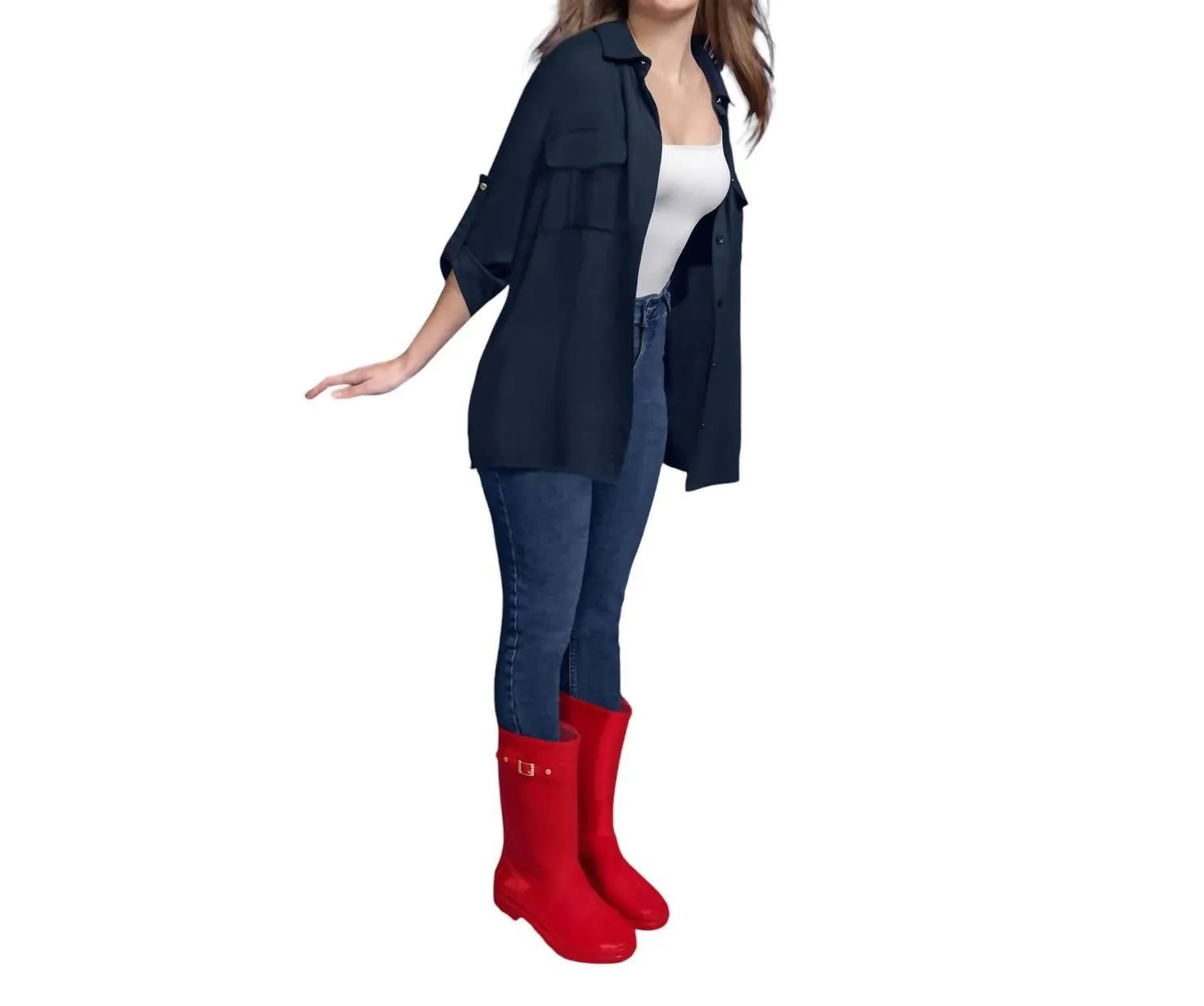 Andrea - Women's Tall Rainy Boots