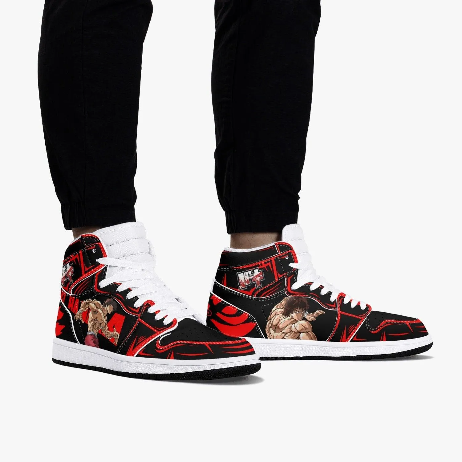 Baki the Grappler Baki Hanma JD1 Mid Anime Shoes