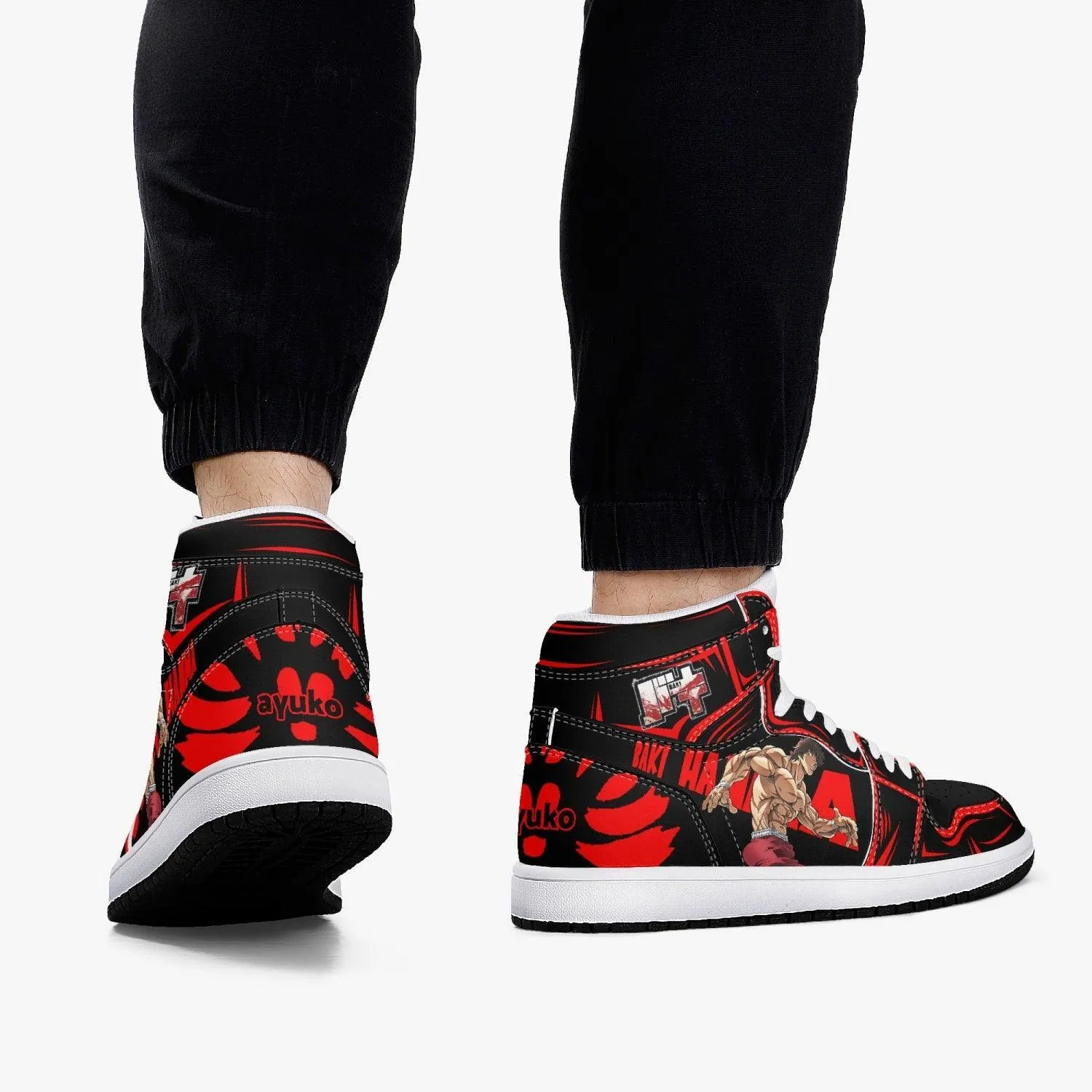Baki the Grappler Baki Hanma JD1 Mid Anime Shoes
