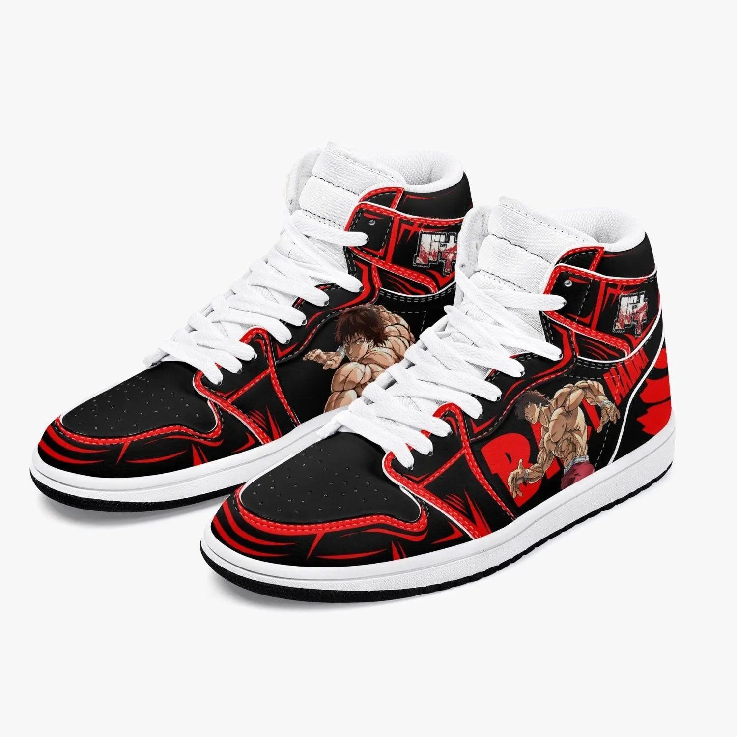 Baki the Grappler Baki Hanma JD1 Mid Anime Shoes