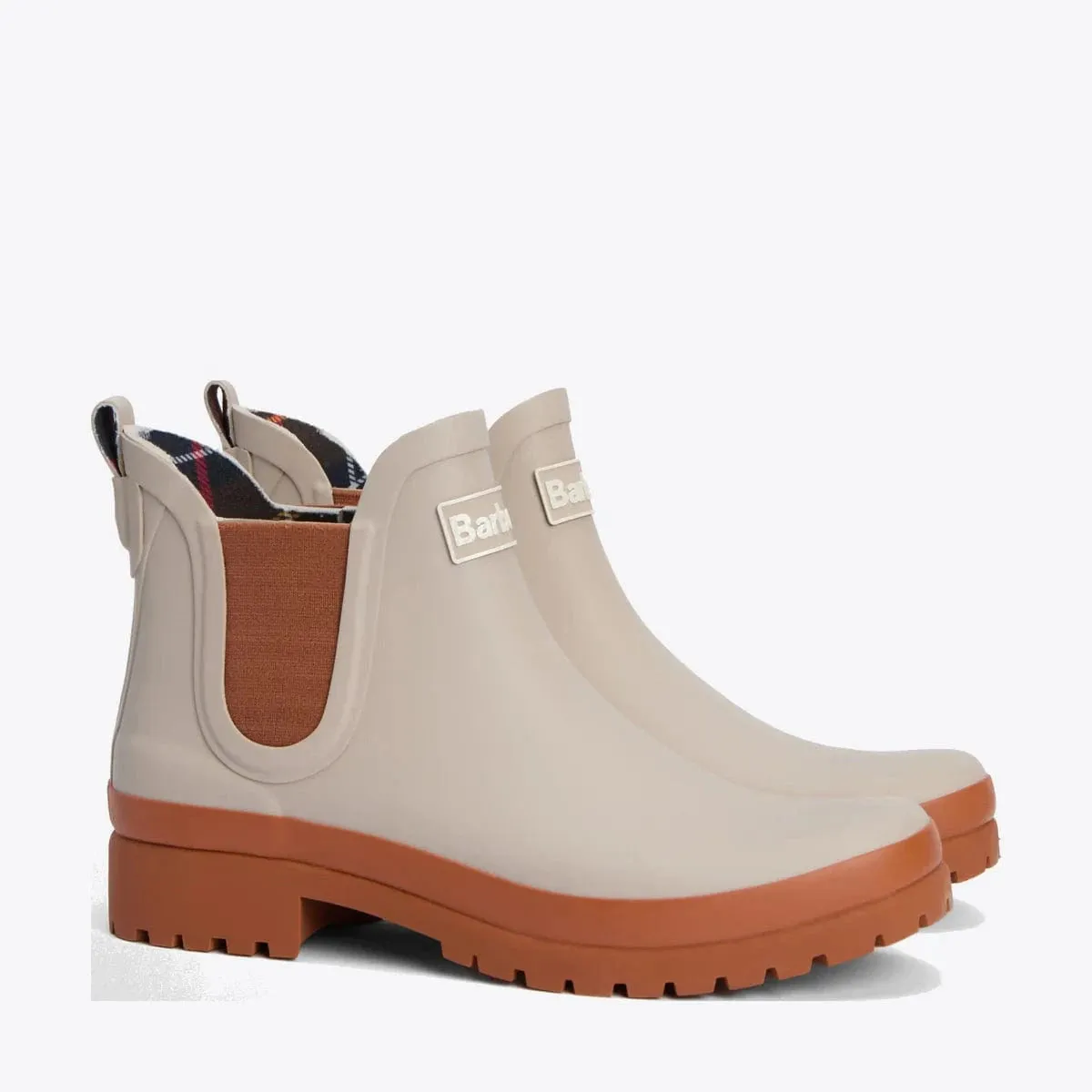 Barbour Mallow Chelsea Welly Light Sandbran