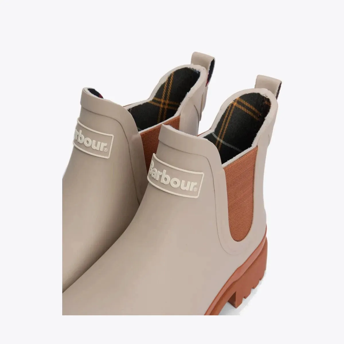 Barbour Mallow Chelsea Welly Light Sandbran
