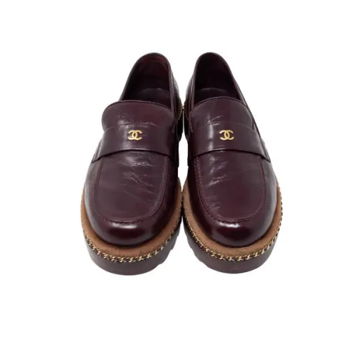 Chanel CC Flatform Loafers