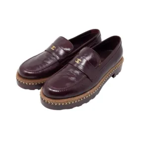 Chanel CC Flatform Loafers