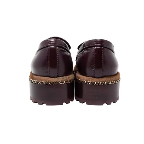 Chanel CC Flatform Loafers
