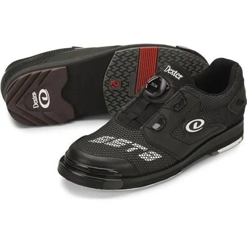 Dexter Mens SST 8 Power Frame BOA Right/Left Hand Bowling Shoes Wide Black
