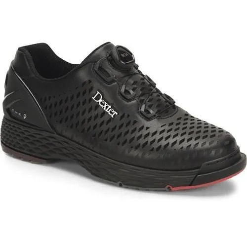 Dexter Mens THE C9 Wide Right or Left Hand Bowling Shoes Lazer/Black