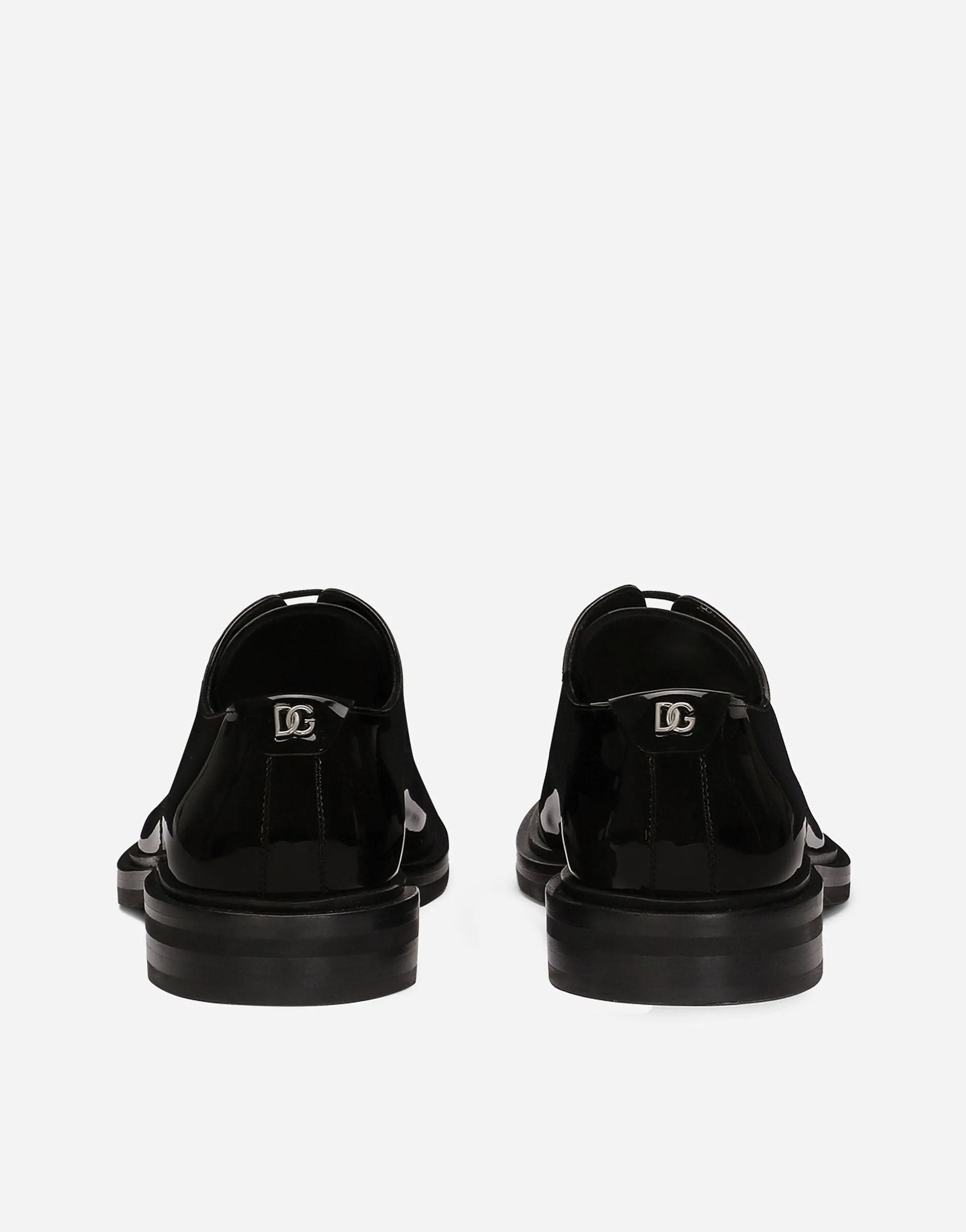 DG-Logo Plaque Derby Shoes