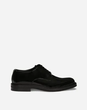 DG-Logo Plaque Derby Shoes