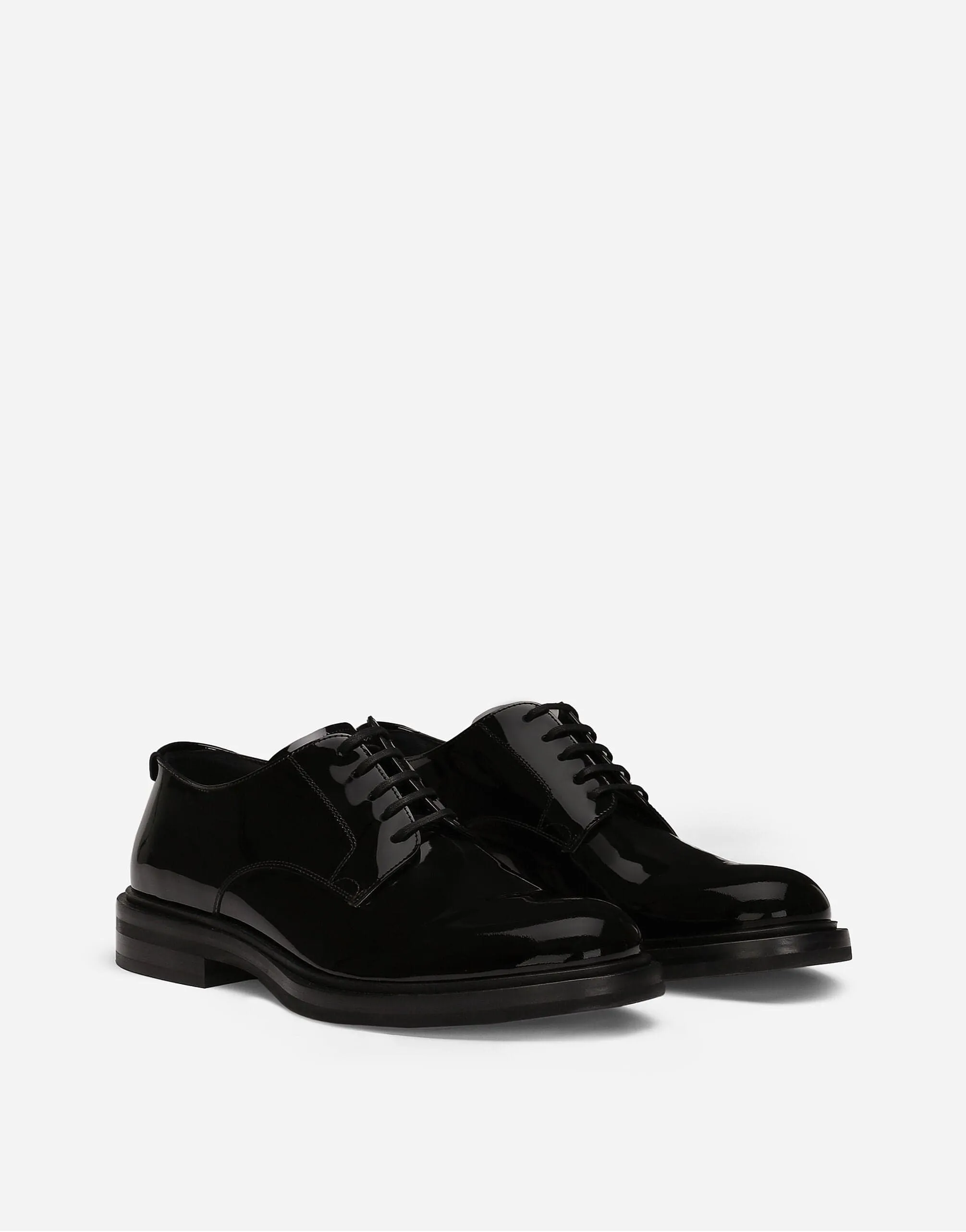 DG-Logo Plaque Derby Shoes