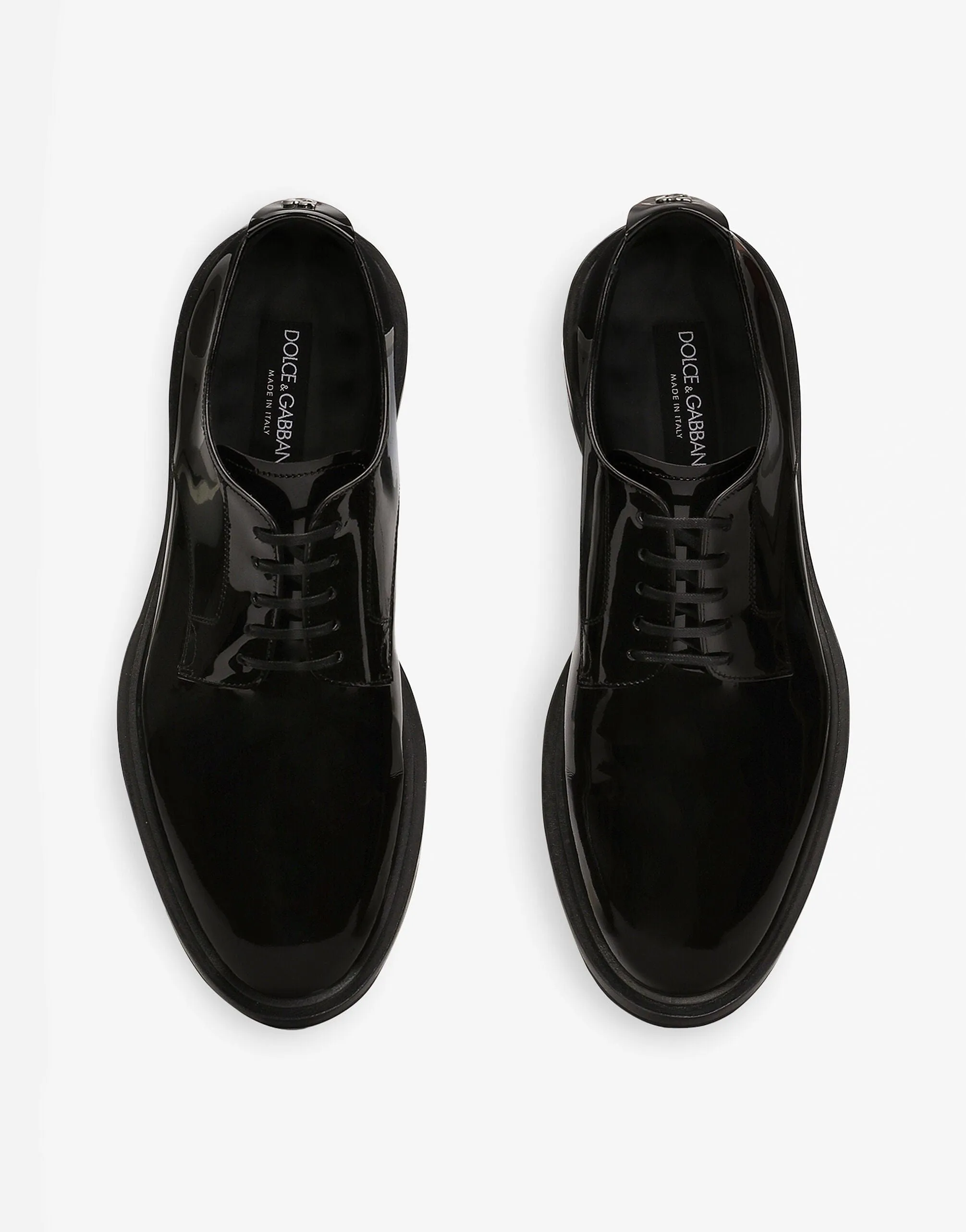 DG-Logo Plaque Derby Shoes