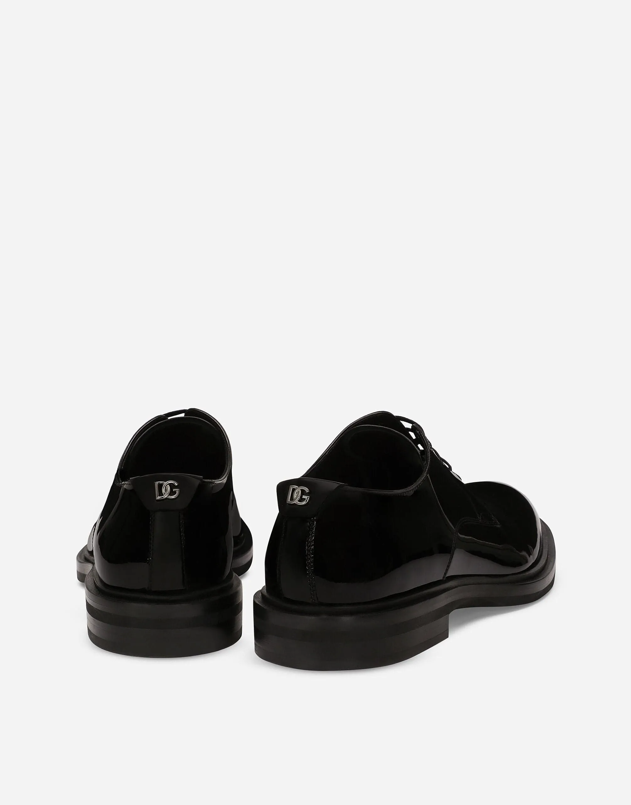 DG-Logo Plaque Derby Shoes