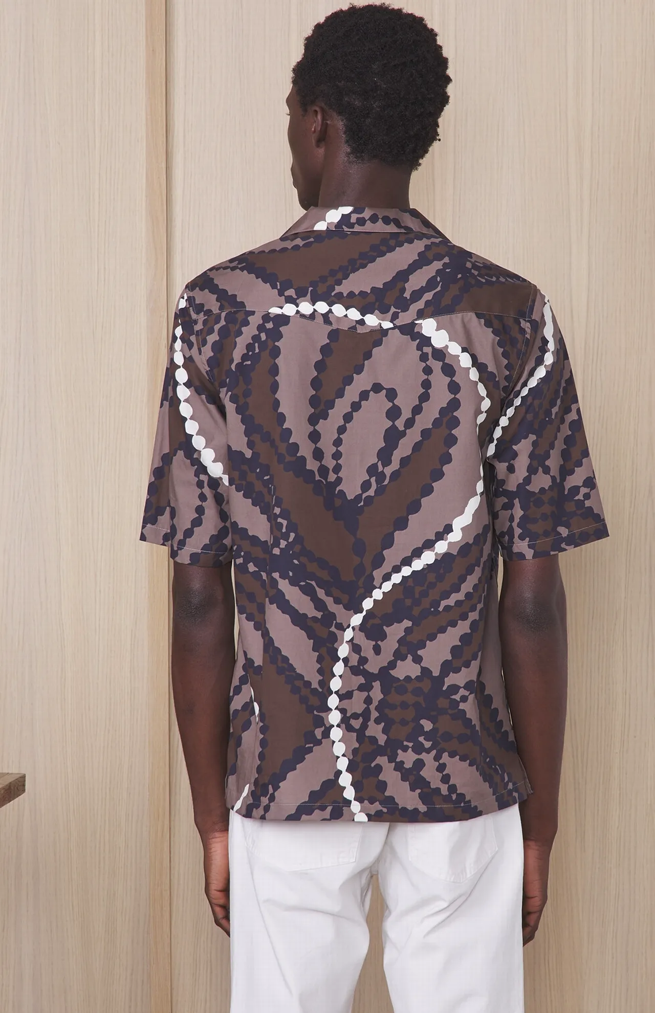 Eren SS Knot Print Shirt