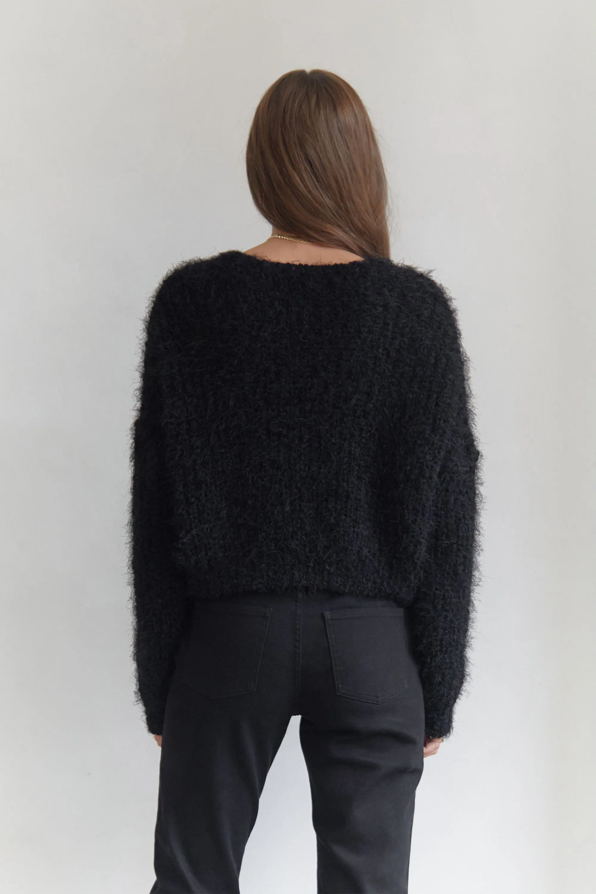 FUZZY CARDIGAN