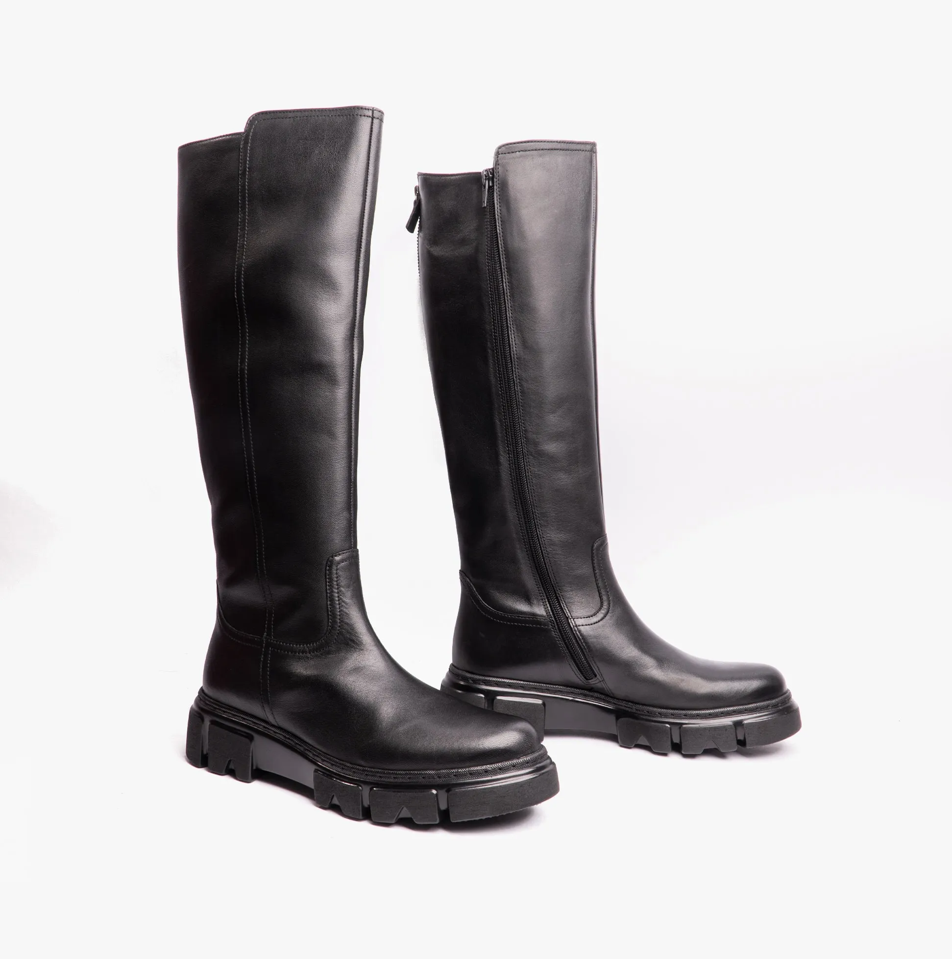 Gabor JUAN Womens Long Boots Black