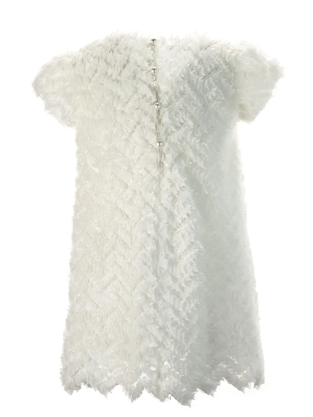 Girl's jacquard dress-MERSIN
