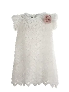 Girl's jacquard dress-MERSIN