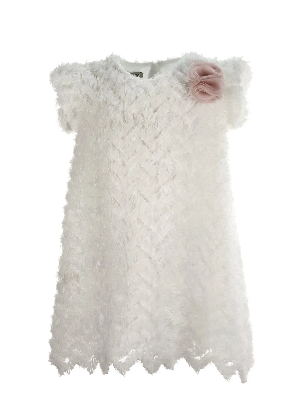 Girl's jacquard dress-MERSIN