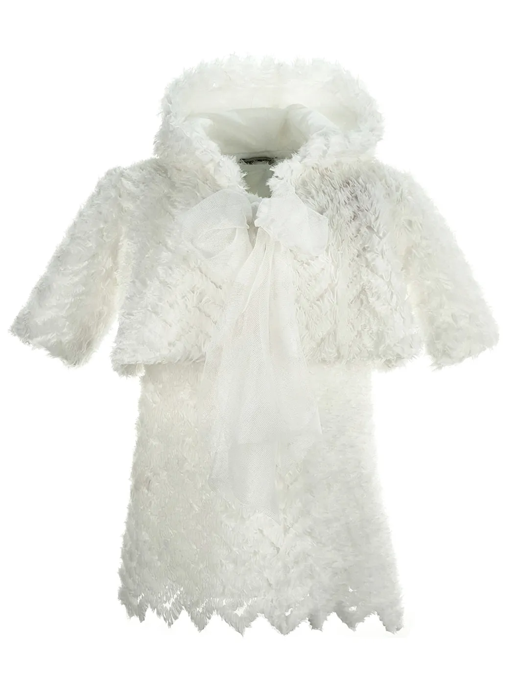 Girl's jacquard dress-MERSIN