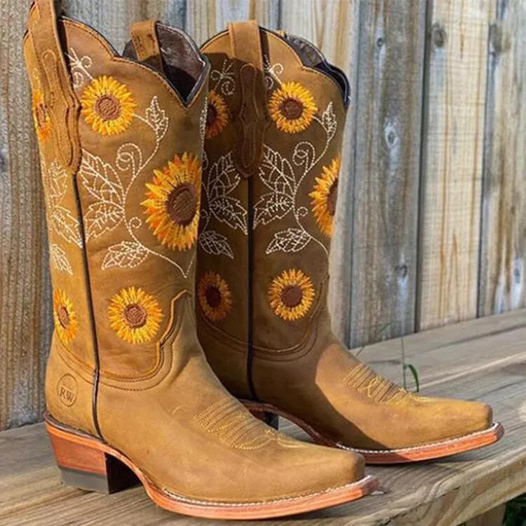 Ivyshape | Bohemian Boots In Ibiza Style for Women