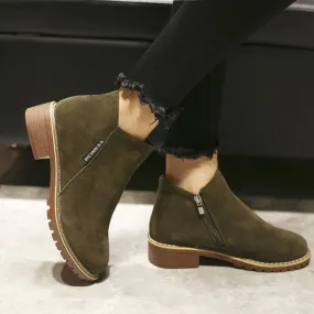 Ivyshape | Classic Ankle Winter Boots for Women