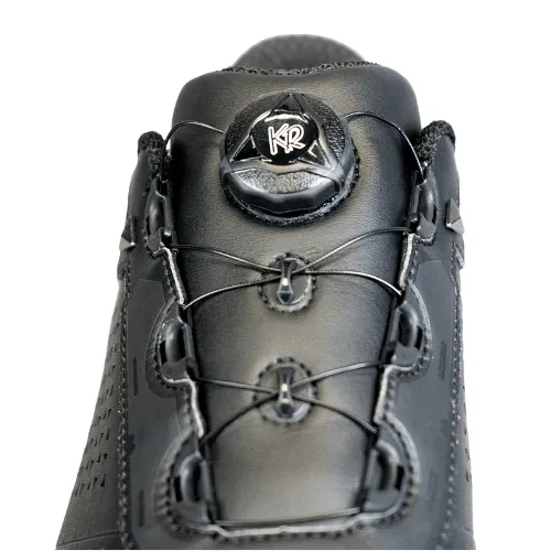 KR Strikeforce Charge Black Mens Wide Right Hand Performance Bowling Shoes