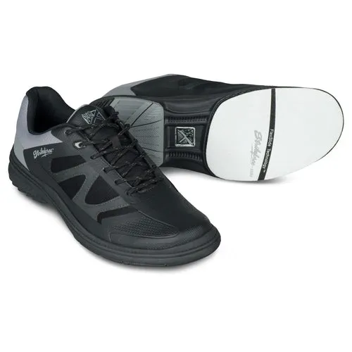 KR Strikeforce Mens Epic Black/Charcoal Right Hand Wide Bowling Shoes