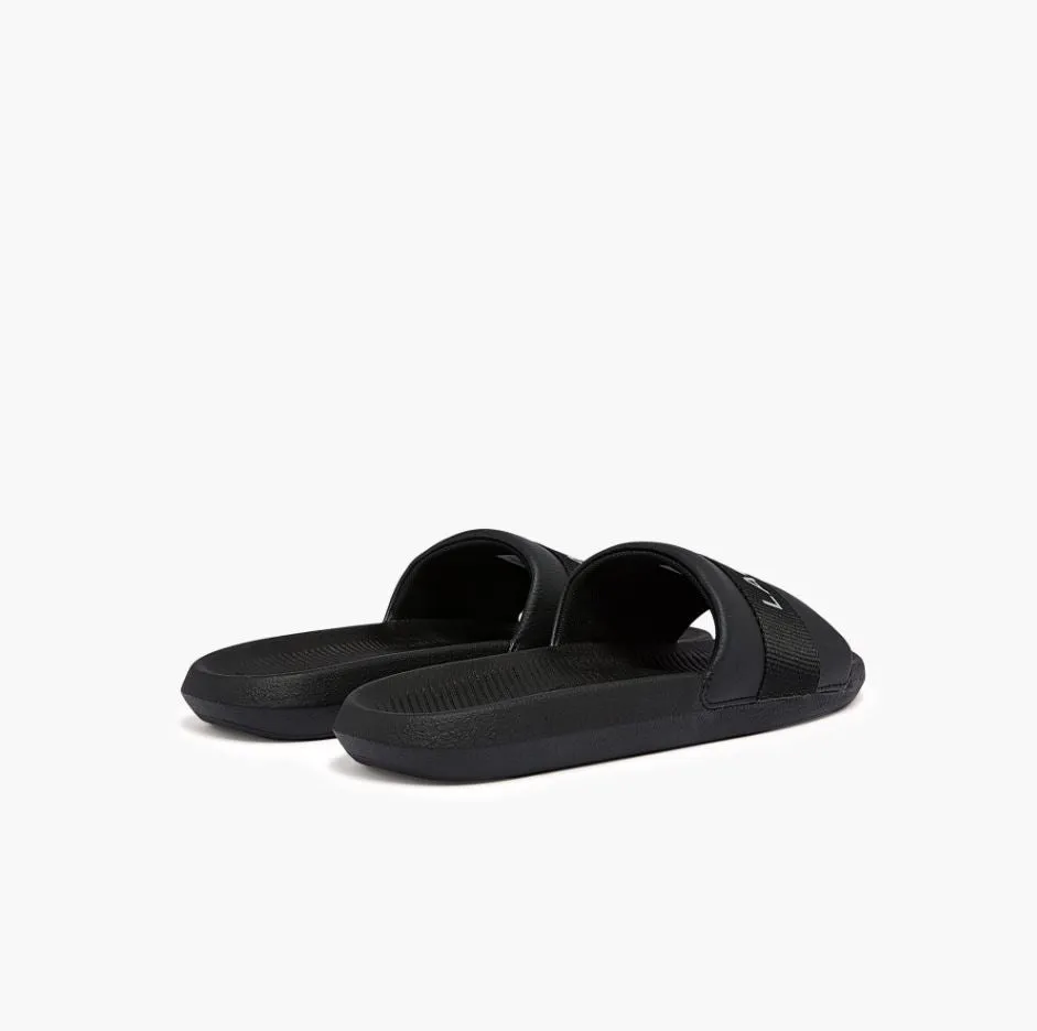 Lacoste Mens Croco Slide Sandal