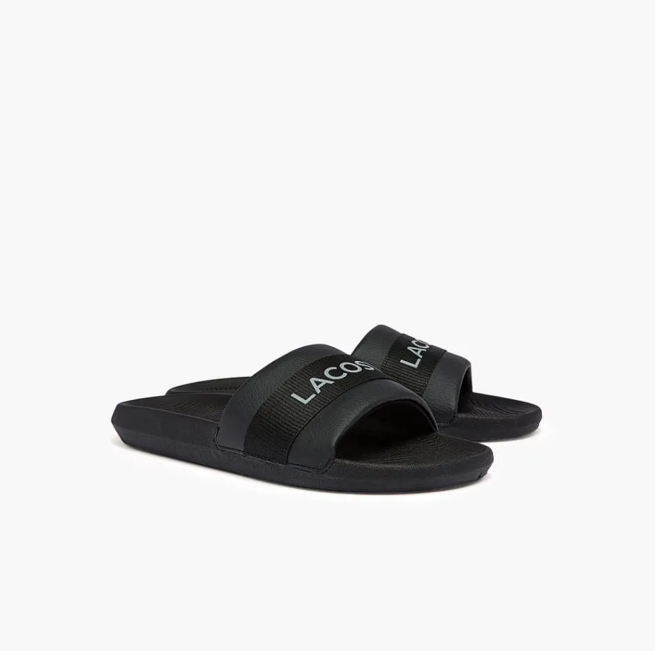 Lacoste Mens Croco Slide Sandal