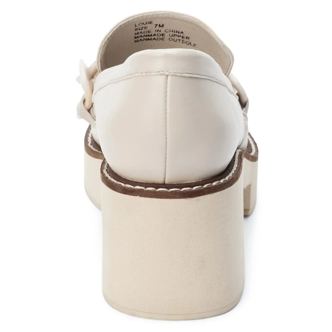 Louie Coconuts Chunky Loafer with Chain Detail