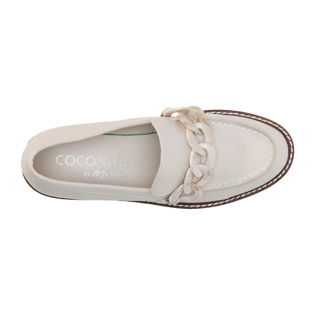 Louie Coconuts Chunky Loafer with Chain Detail