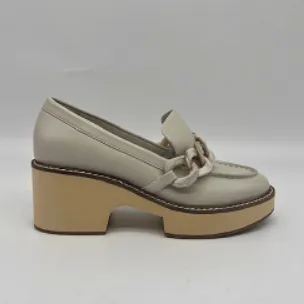 Louie Coconuts Chunky Loafer with Chain Detail