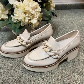 Louie Coconuts Chunky Loafer with Chain Detail