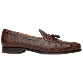 Marco Di Milano Aubiere Ostrich and Leather Brown