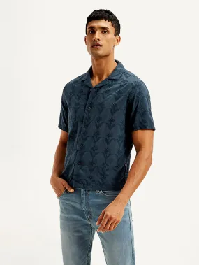 Men's Embroidered Relaxed Fit Shirt