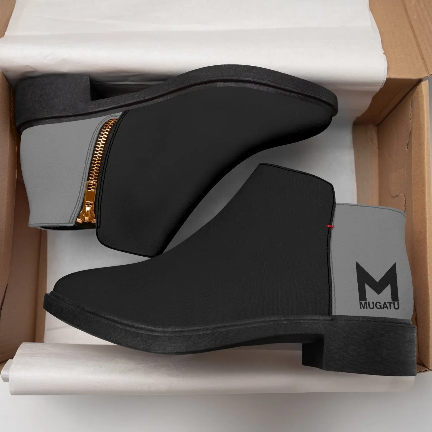 Mugatu Zoolander Ankle Zipper Boots