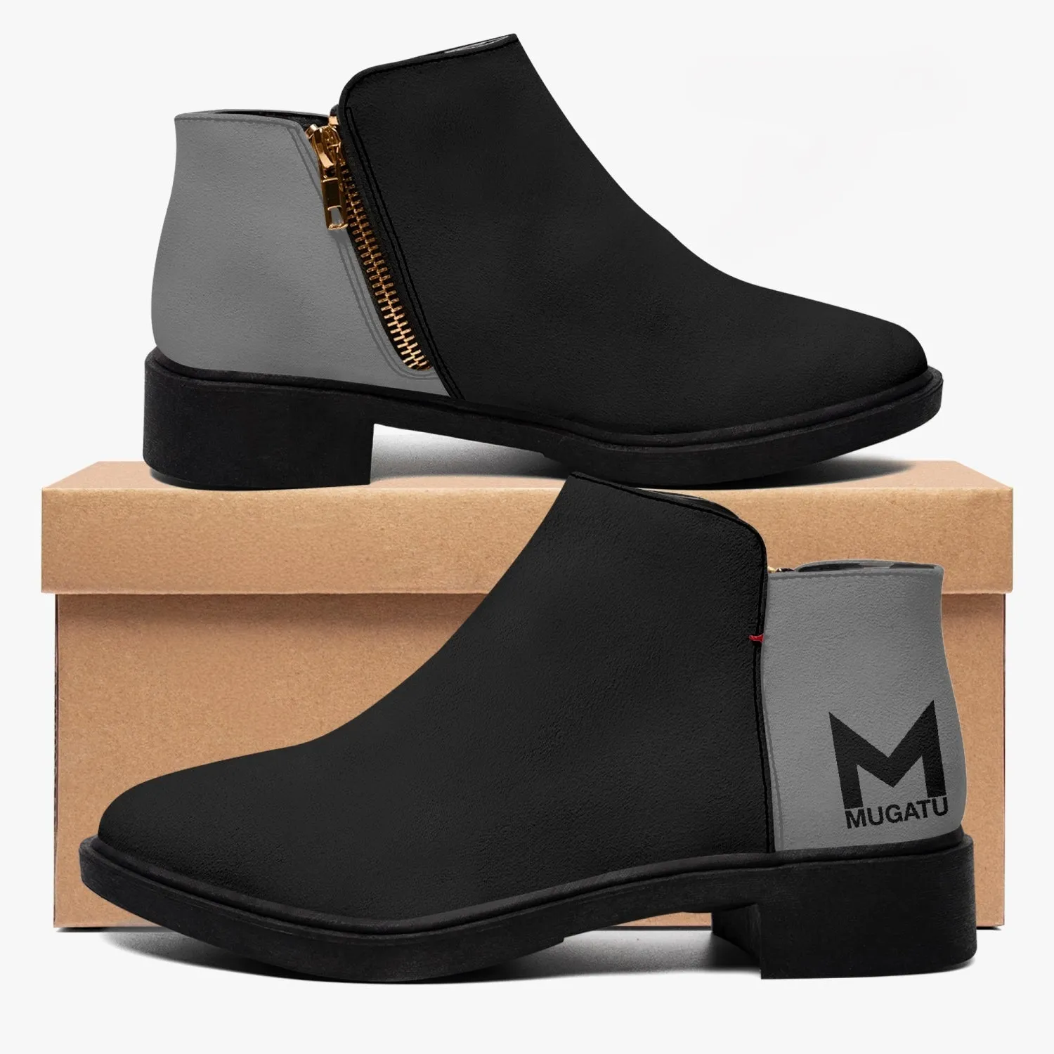 Mugatu Zoolander Ankle Zipper Boots