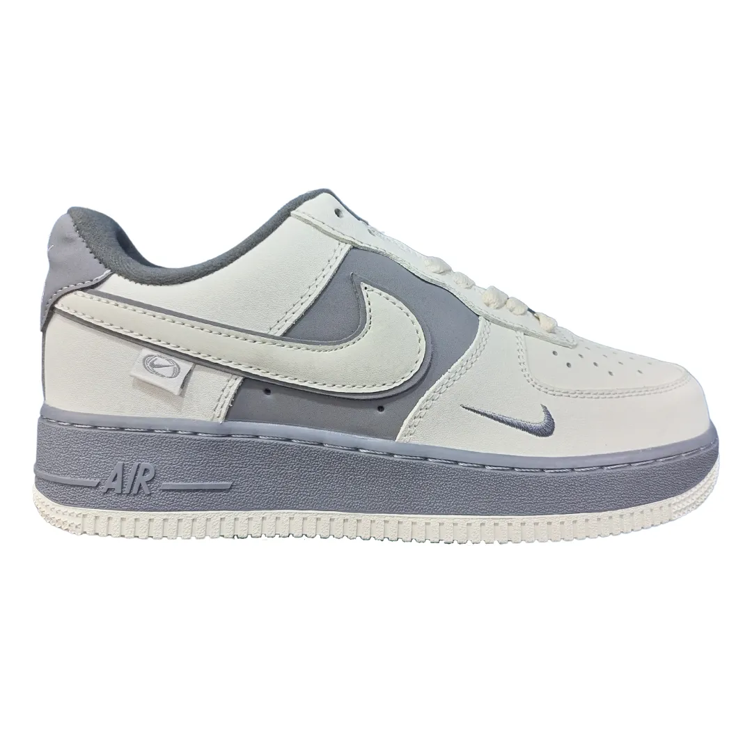 NAF 1 Low - Gray Edition | Minimalist Sneakers w/ Premium Cushioning | Men’s & Women’s Lightweight Casual Shoes for Urban Fashion | Royal Trend Pakistan