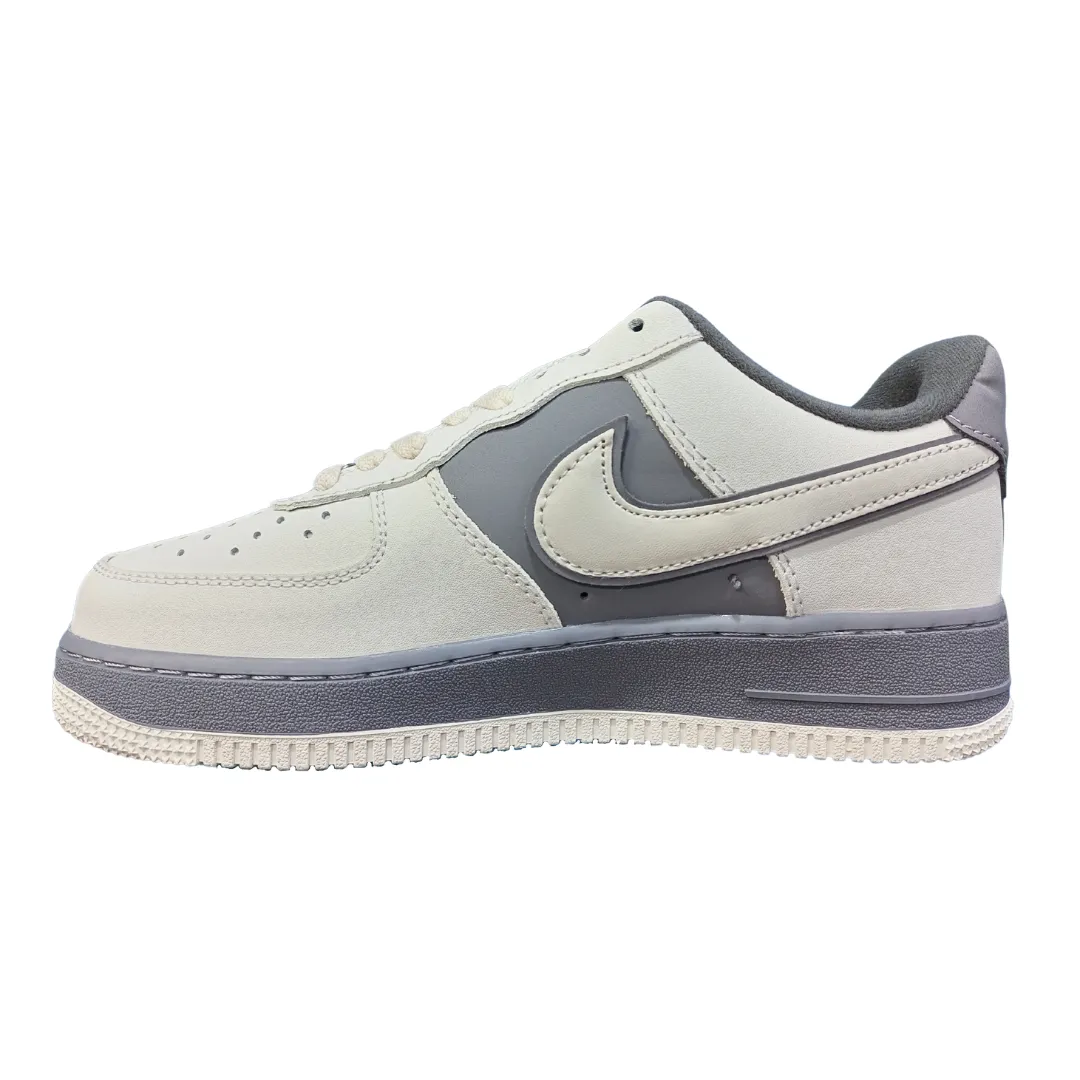NAF 1 Low - Gray Edition | Minimalist Sneakers w/ Premium Cushioning | Men’s & Women’s Lightweight Casual Shoes for Urban Fashion | Royal Trend Pakistan