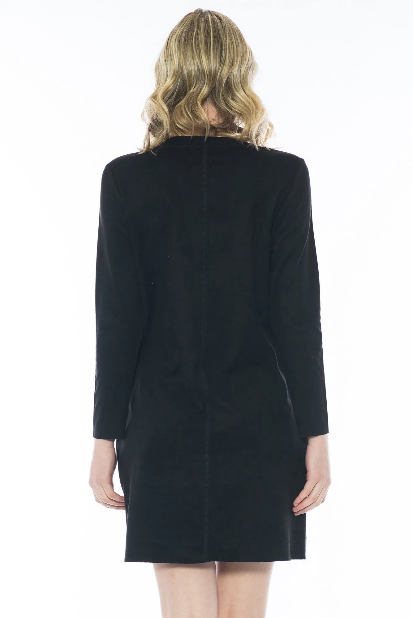 Pre-Order Faux Suede Aurora Dress