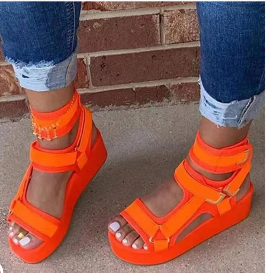 "TIE DYE" WEDGES