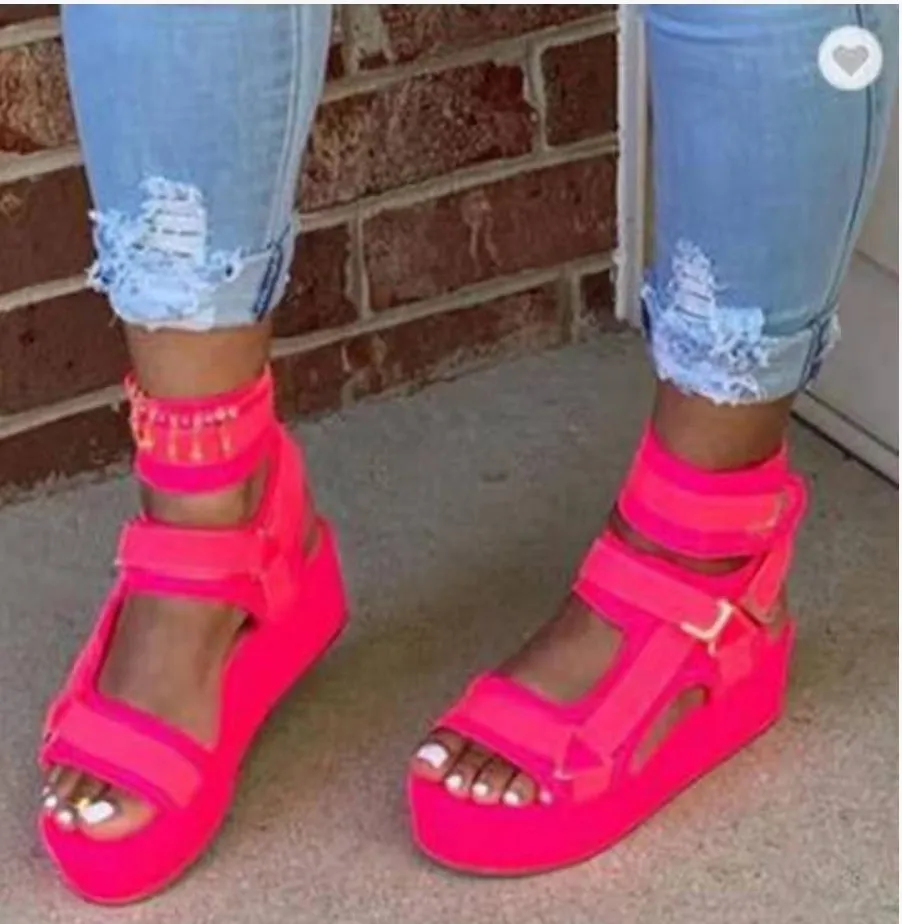 "TIE DYE" WEDGES
