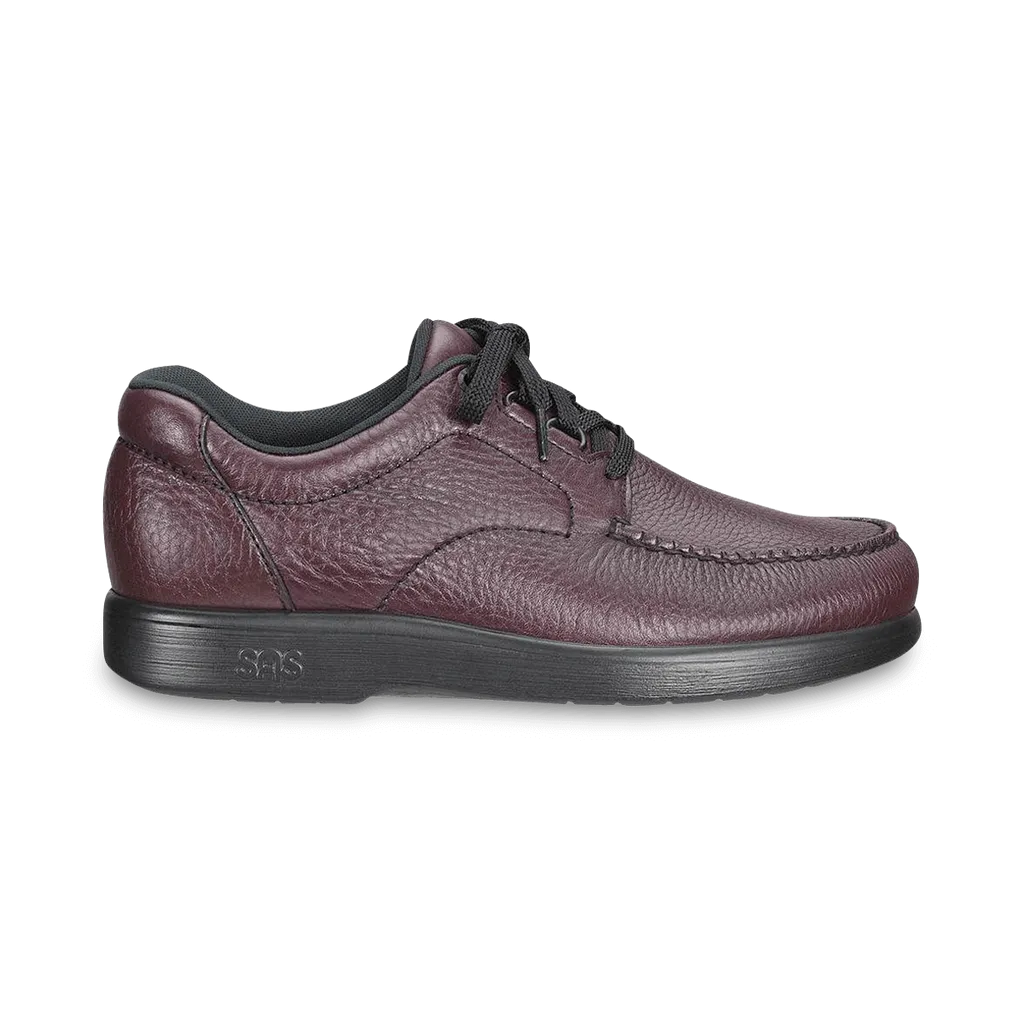 SAS Bout Time Lace Up Loafer Cordovan