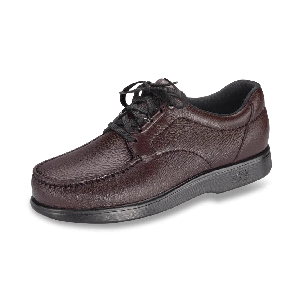 SAS Bout Time Lace Up Loafer Cordovan