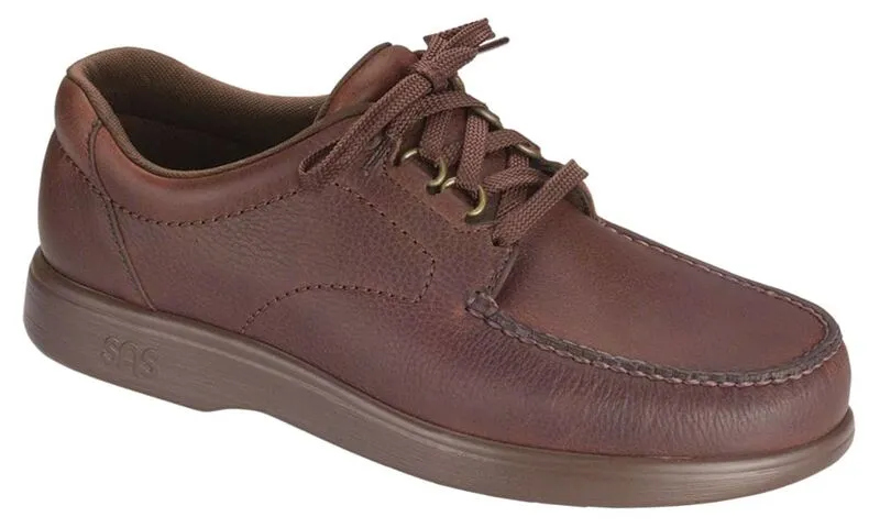 SAS Bout Time Lace Up Loafer Mulch