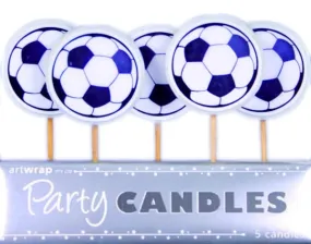Soccer Ball Candles
