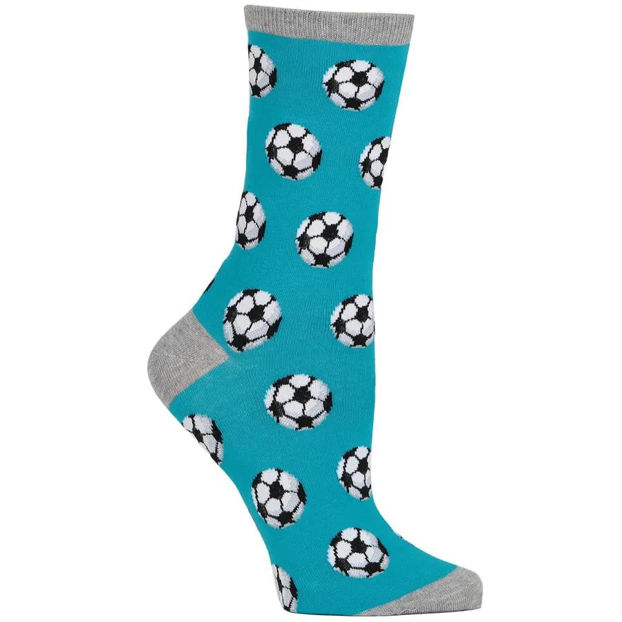 Soccer Balls Socks (Women's)